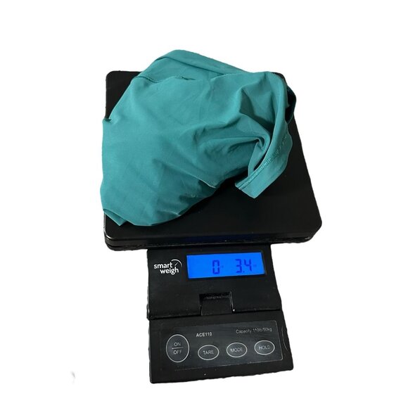 Lululemon Sculpt Tank Top Teal Lagoon Open Back Size 12 Gym Athletic Active Run - Picture 10 of 11